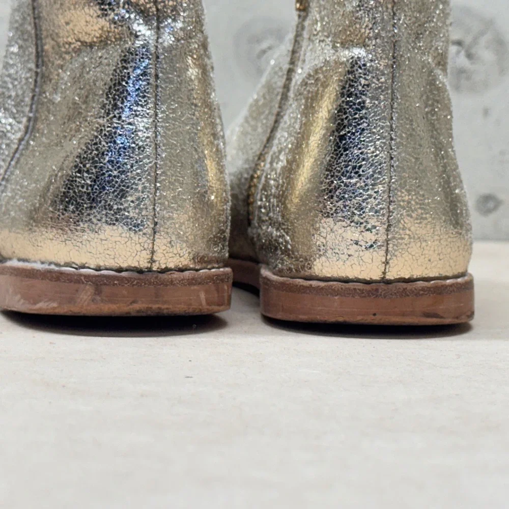 Janie and Jack shimmering metallic